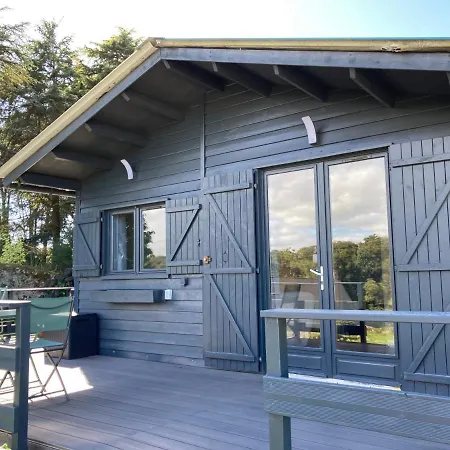 Scorfel Lodge, Northwood, Bain Nordique, Terrasse Chalet Trégastel