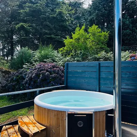 Scorfel Lodge, Northwood, Bain Nordique, Terrasse Trégastel
