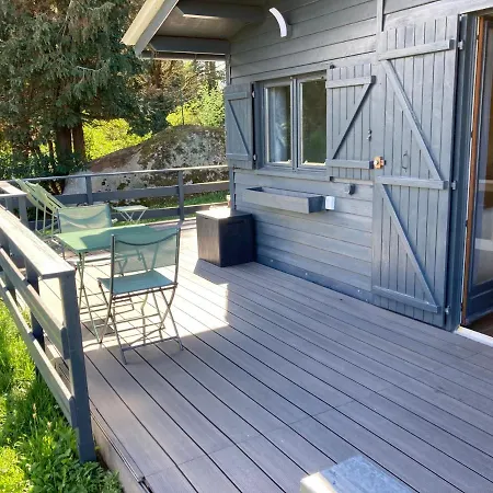 Scorfel Lodge, Northwood, Bain Nordique, Terrasse * Trégastel